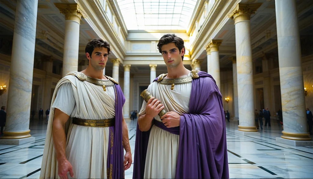 Adoption of Marcus Aurelius and Lucius Verus by Antoninus Pius