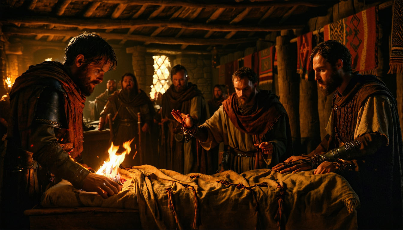 Death of King Oswiu