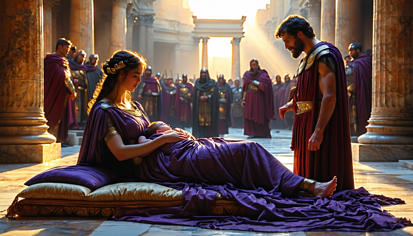 Birth of Commodus