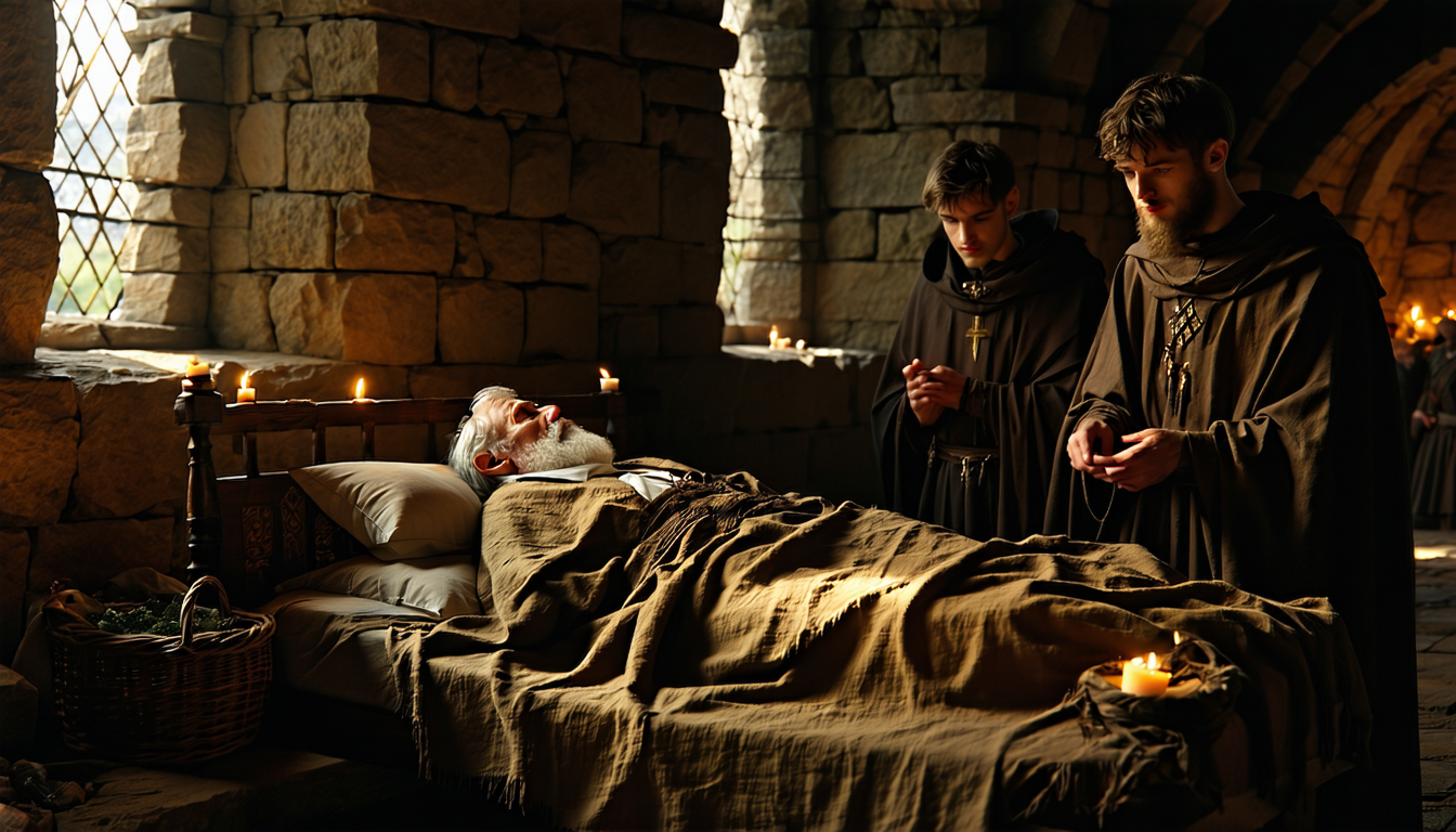 Death of Bishop Aidan