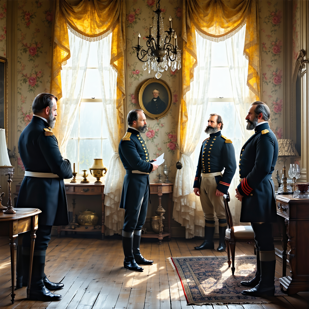 Surrender of General Robert E. Lee at Appomattox Court House