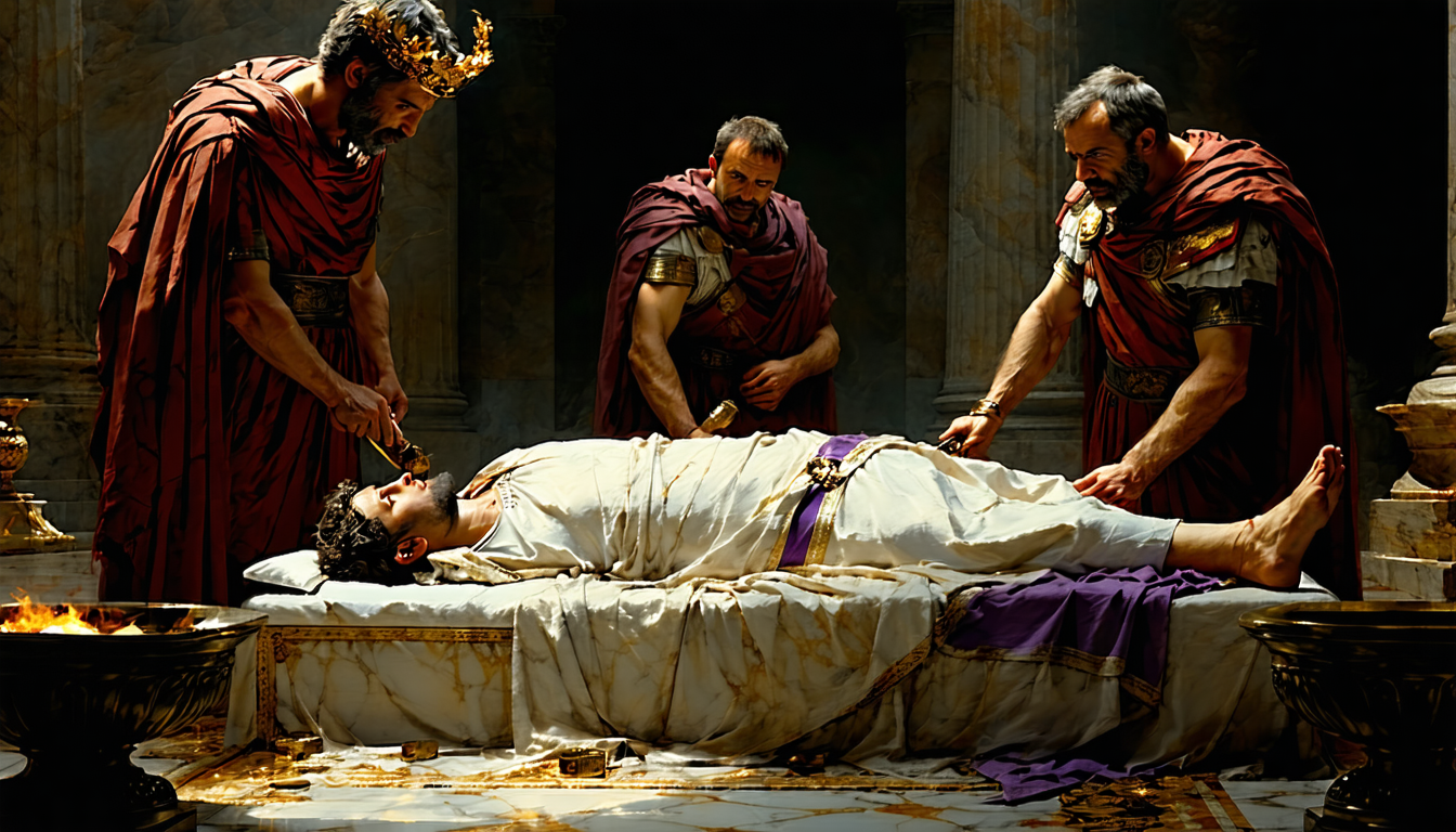 Death of Emperor Titus