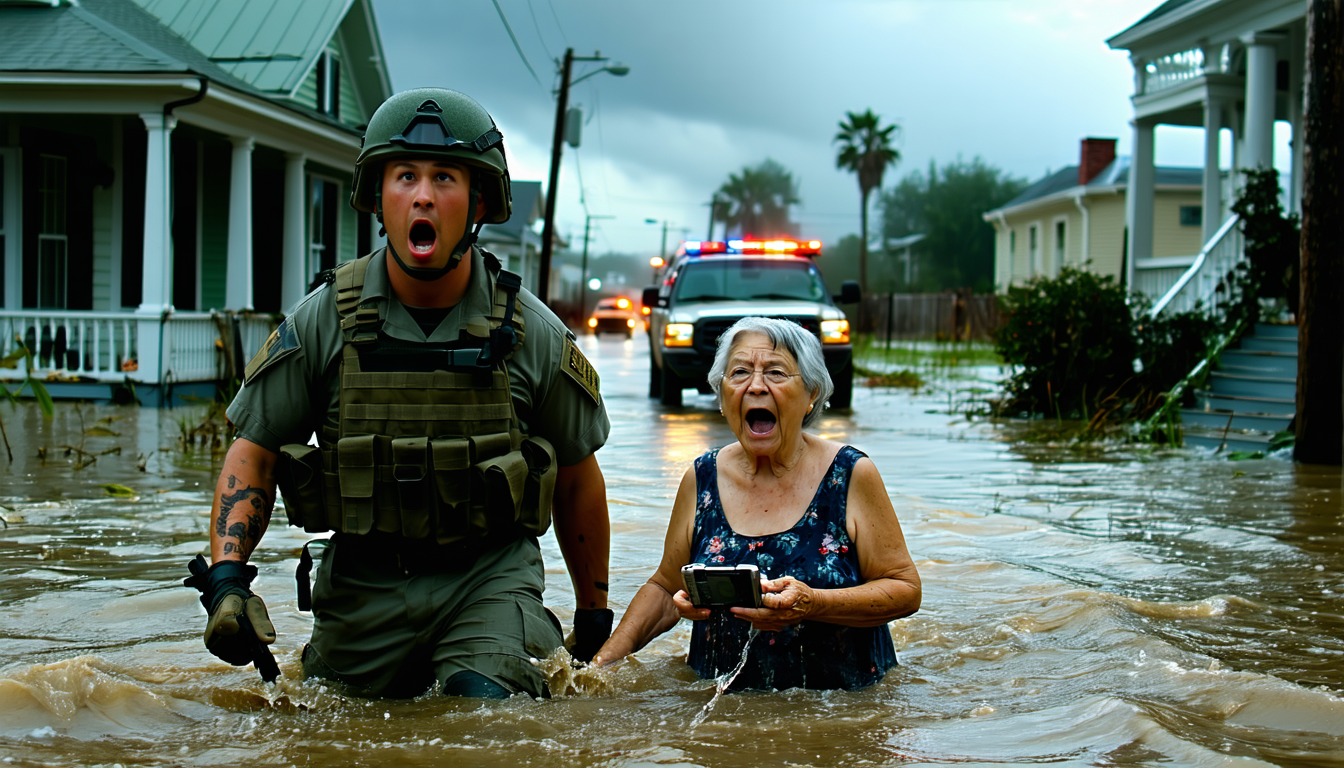 Hurricane Katrina makes landfall near New Orleans