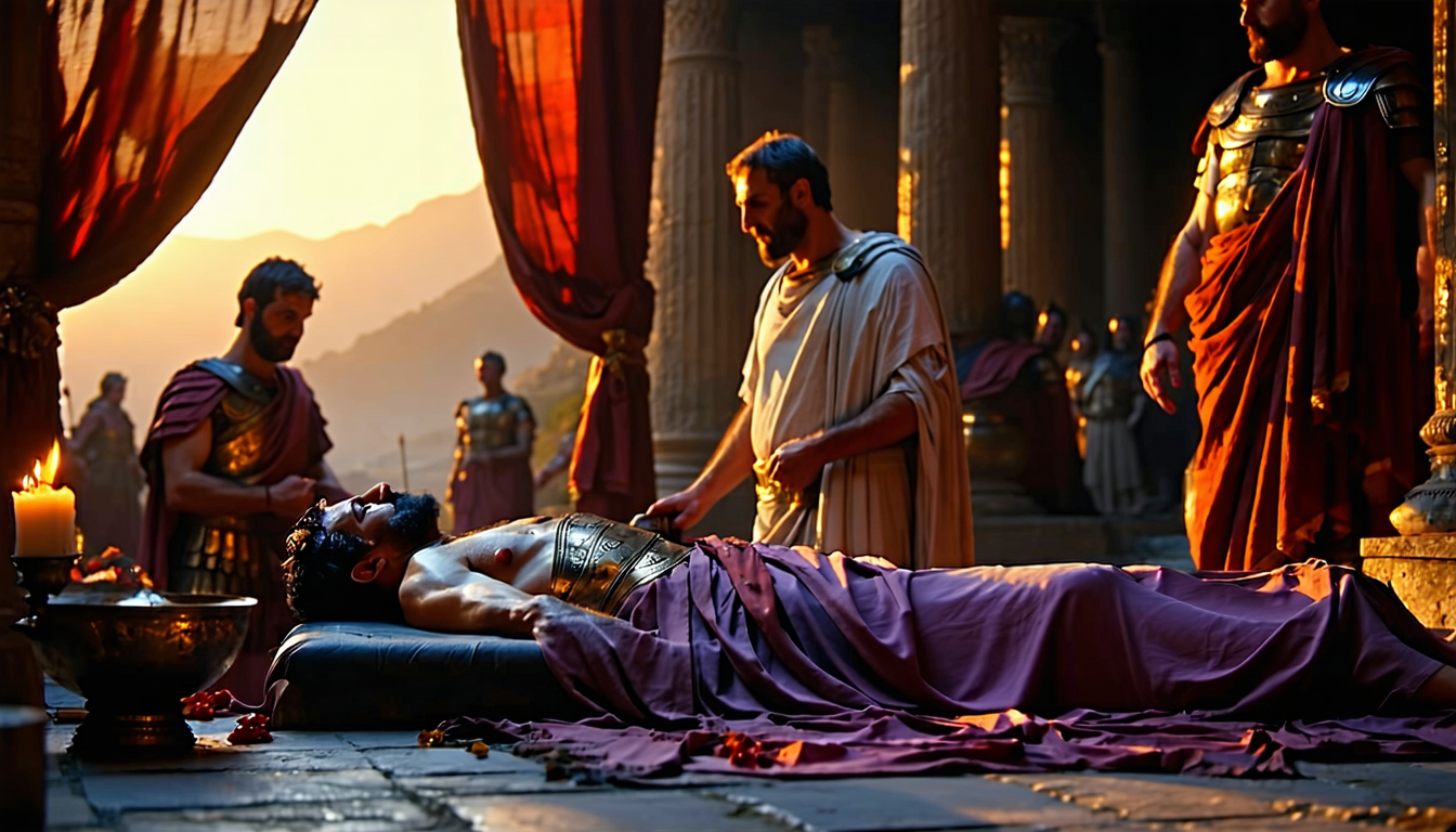 Death of Emperor Trajan