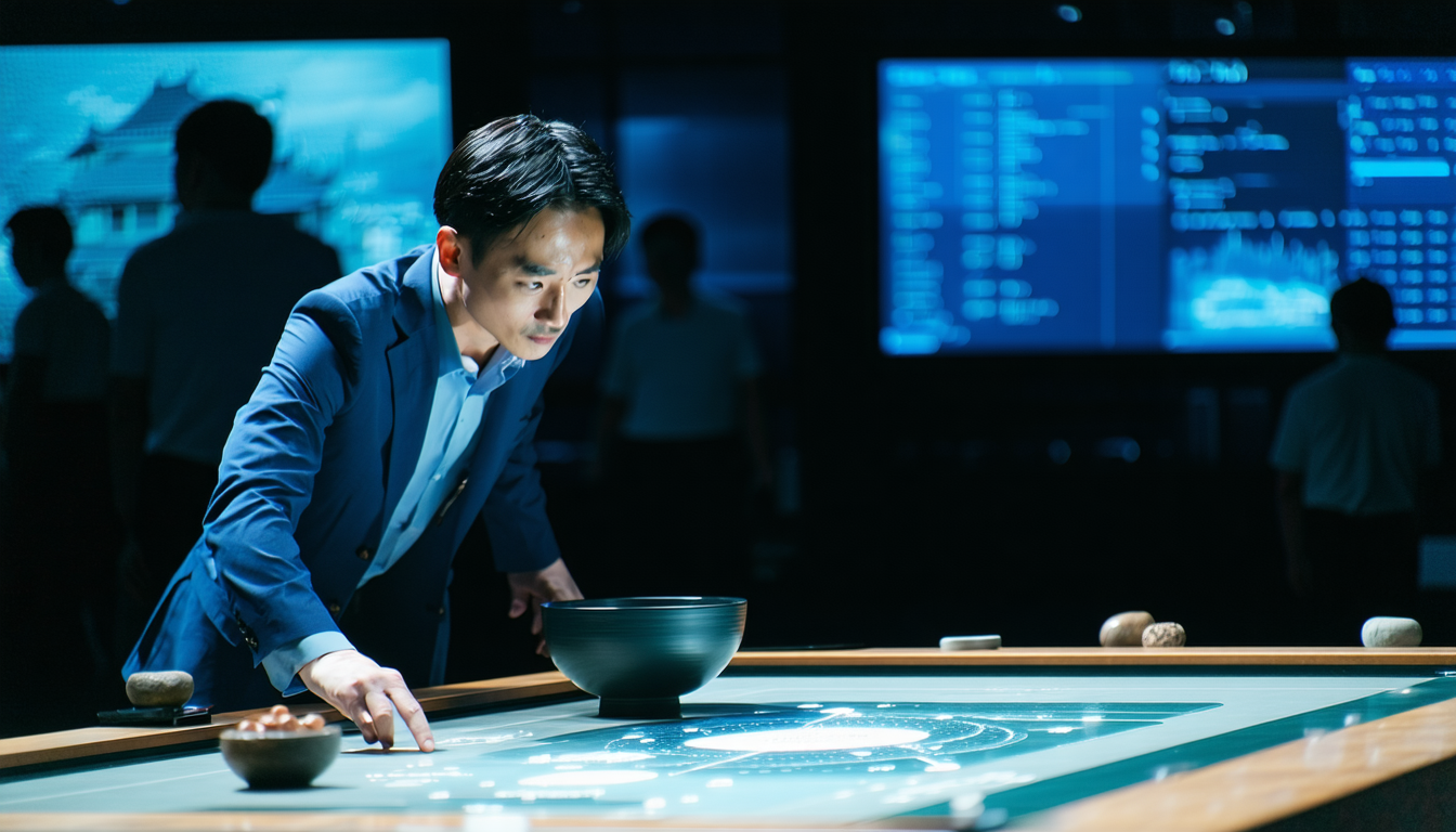 AlphaGo vs Ke Jie Game 1