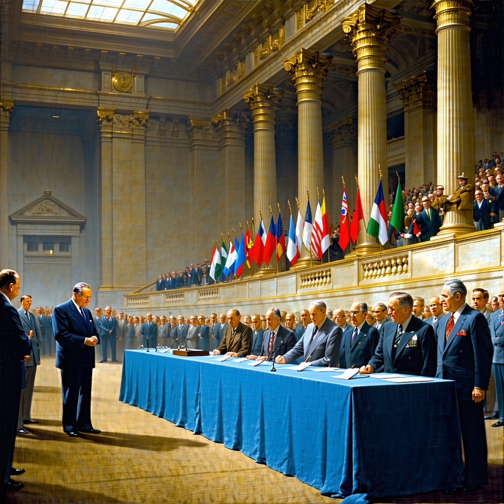 United Nations Charter Signing