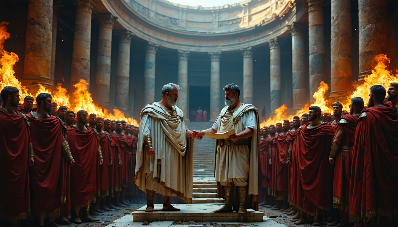 Adoption of Antoninus Pius by Hadrian
