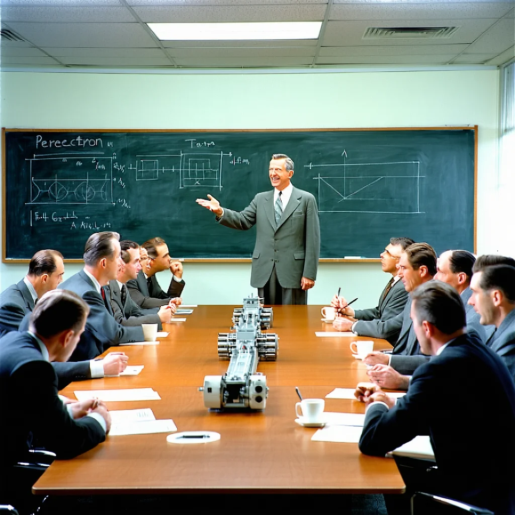 Rosenblatt Demonstrates the Perceptron