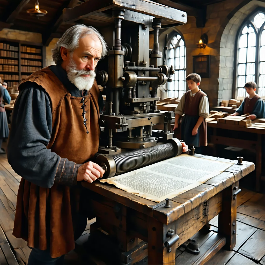 First printed edition of Chaucer's Canterbury Tales by William Caxton