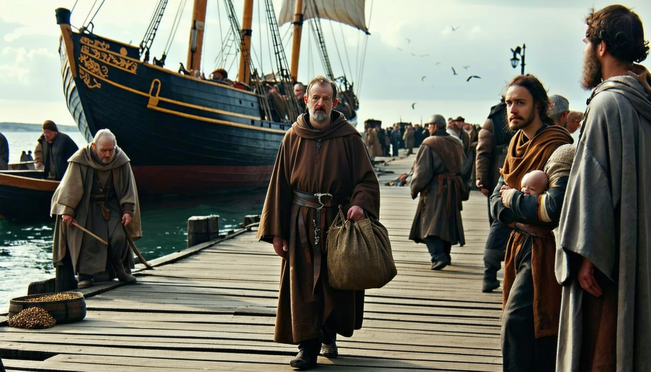 Arrival of the Black Death in England